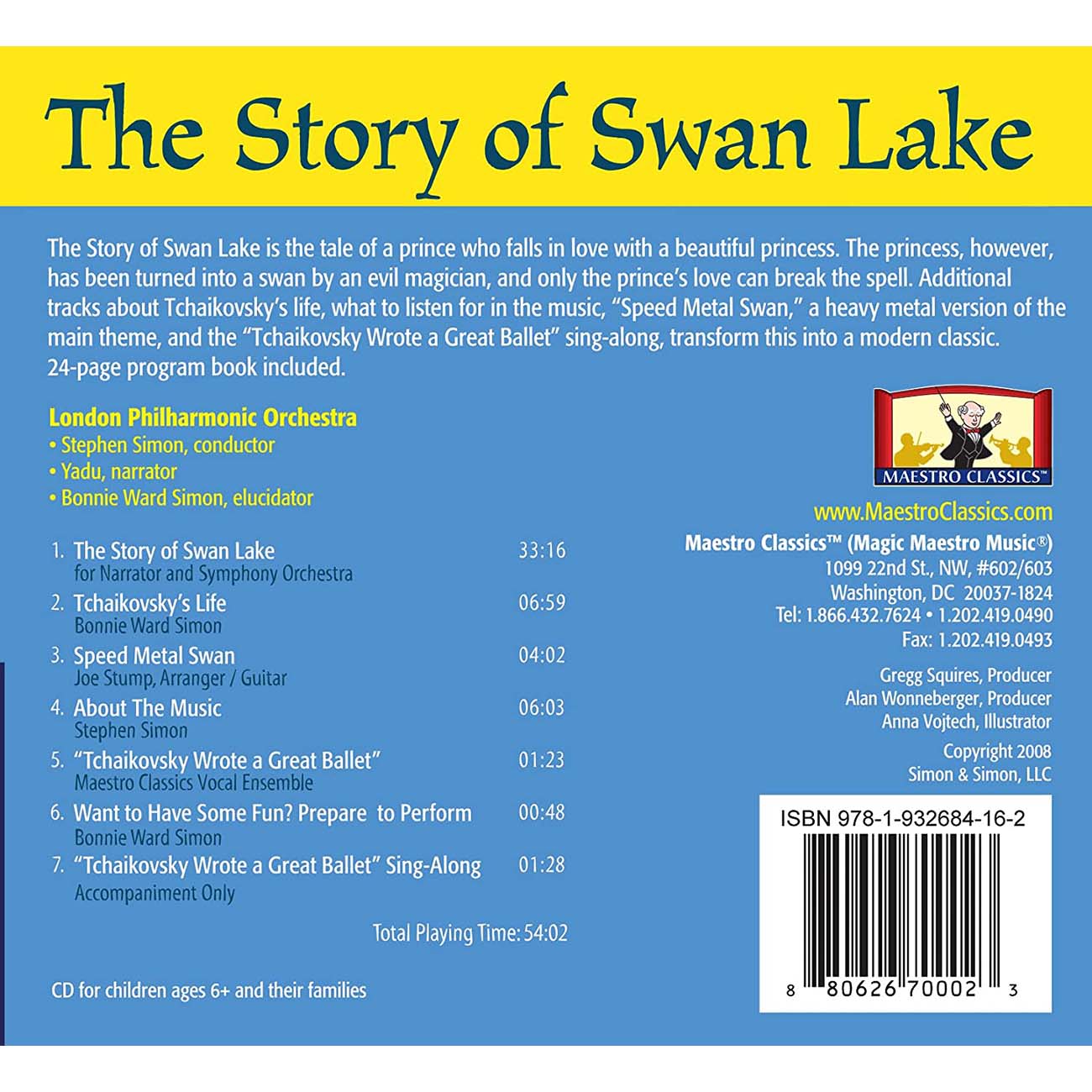 Amazon.com: Tchaikovsky: Swan Lake : Wiener Staatsballett